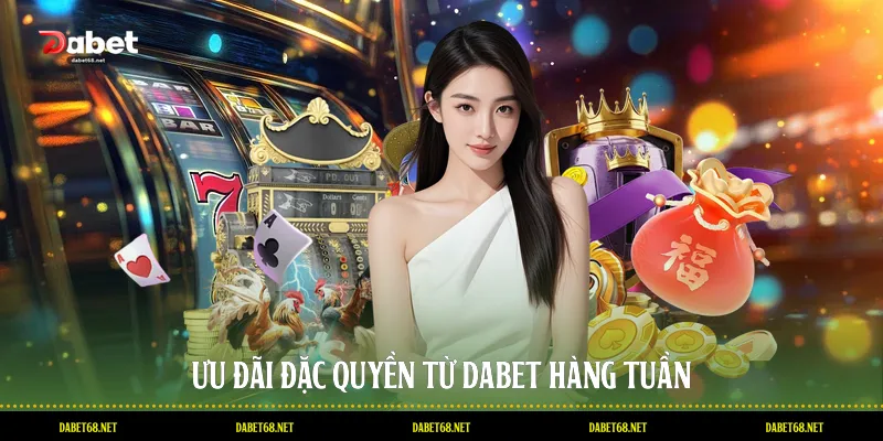 Ưu đãi đặc quyền từ DABET hàng tuần